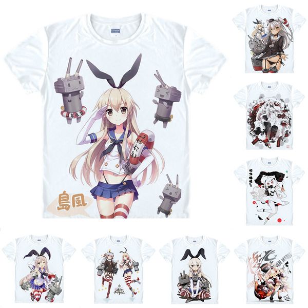 anime shirt kantai collection ship girl t-shirts multi-style short sleeve fleet girls kancolle cosplay motivs hentai shirts, White;black
anime shirt kantai collection ship girl t-shirts multi-style short sleeve fleet girls kancolle cosplay motivs hentai shirts, White;black