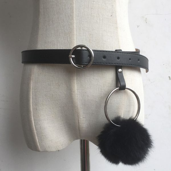 wholesale- women designer round metal circle belts brand punk jeans big o ring big fur ball belt girdle decoration accessory, Black;brown
wholesale- women designer round metal circle belts brand punk jeans big o ring big fur ball belt girdle decoration accessory, Black;brown