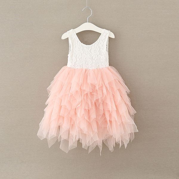new arrival girls dresses children white and pink sleeveless cotton and lace tulle dresses fashion children clothes, Red;yellow
new arrival girls dresses children white and pink sleeveless cotton and lace tulle dresses fashion children clothes, Red;yellow
