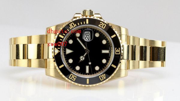 Top Quality Luxury AAA Wristwatches Sapphire Ceramic 18K Yellow Gold 116618 Automatic Mechanical Black Dial Mens Men's Watch Watches
Top Quality Luxury AAA Wristwatches Sapphire Ceramic 18K Yellow Gold 116618 Automatic Mechanical Black Dial Mens Men's Watch Watches