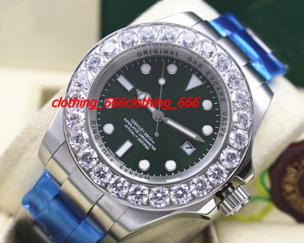 2019 fashion watch unused watch green dial 116660 44mm bigger diamond ceramic bezel automatic men watches luxury wristwatch, Slivery;brown
2019 fashion watch unused watch green dial 116660 44mm bigger diamond ceramic bezel automatic men watches luxury wristwatch, Slivery;brown