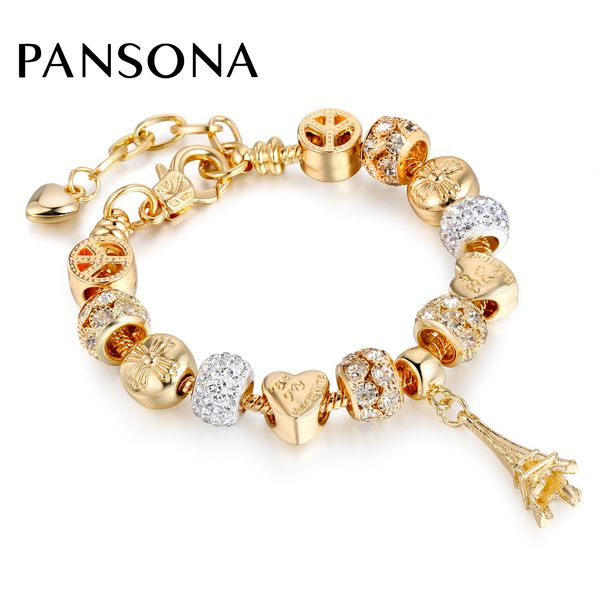 new arrival gold color jewelry heart crystal charms bracelet & bangles with eiffel tower pendant bracelet for women aa149, Golden;silver
new arrival gold color jewelry heart crystal charms bracelet & bangles with eiffel tower pendant bracelet for women aa149, Golden;silver