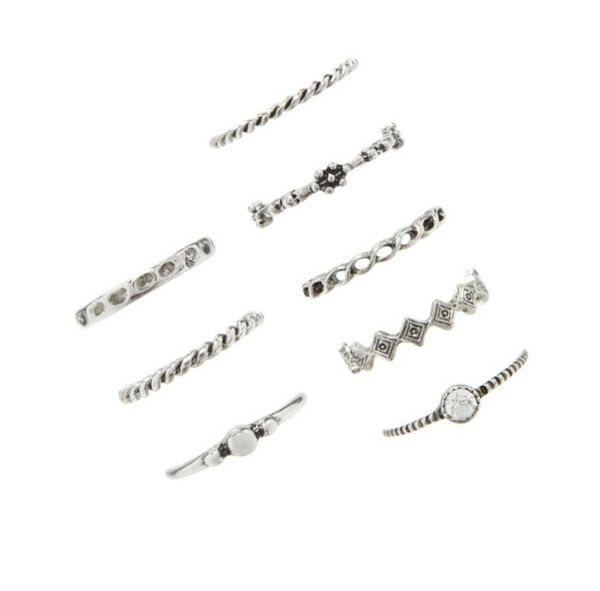 idealway bohemian gypsy style silver plated natural nail antique midi finger rings 3 style
idealway bohemian gypsy style silver plated natural nail antique midi finger rings 3 style