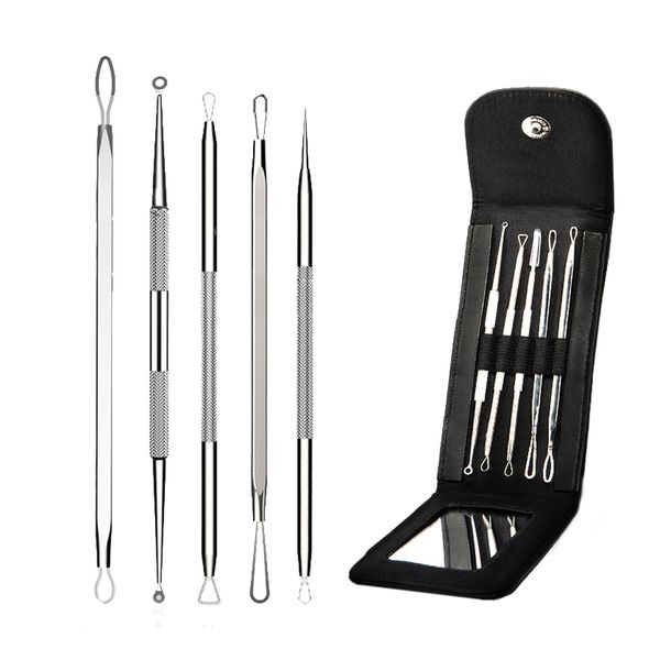 New arrival 5 in 1 5pc et face care tainle teel kin remover kit blackhead blemi h acne pimple extractortool kin care clean er
New arrival 5 in 1 5pc et face care tainle teel kin remover kit blackhead blemi h acne pimple extractortool kin care clean er