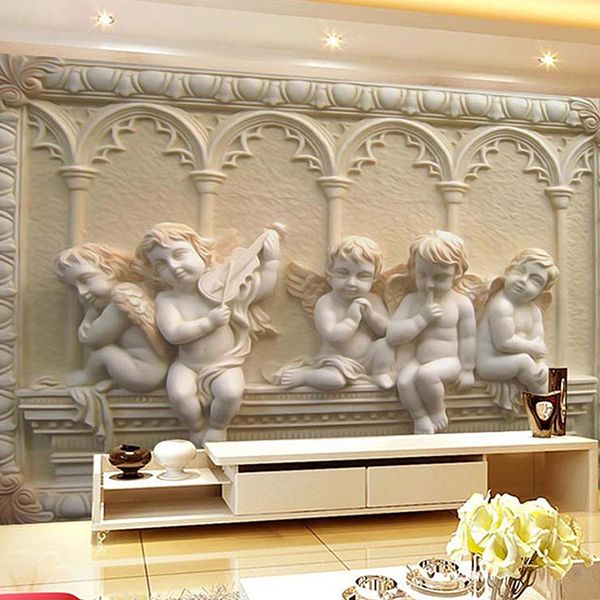wholesale- custom european style 3d embossed p wallpaper sofa tv background mural papel de parede 3d murals wall papers roll home decor
wholesale- custom european style 3d embossed p wallpaper sofa tv background mural papel de parede 3d murals wall papers roll home decor