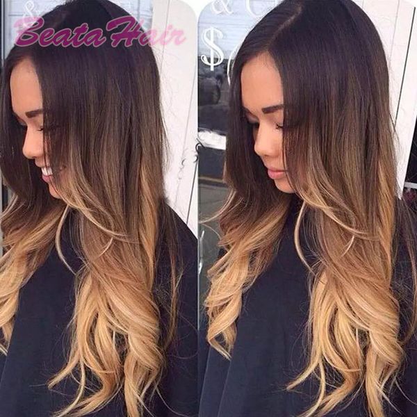 8a natural wavy full lace human hair wigs for black women brazilian hair three tone #1b 4 27 ombre color lace front wig, Black;brown
8a natural wavy full lace human hair wigs for black women brazilian hair three tone #1b 4 27 ombre color lace front wig, Black;brown