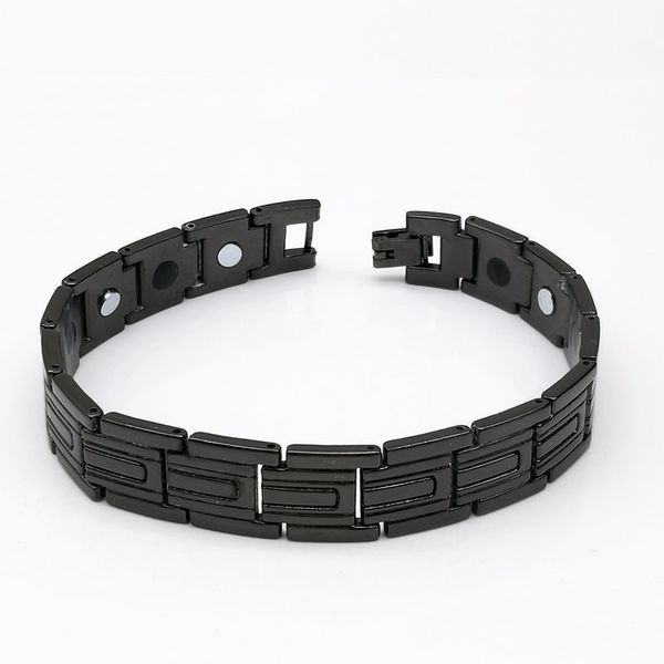 1pcs trend of 13 mm magnet bracelet man magnet bracelet with black stainless steel
1pcs trend of 13 mm magnet bracelet man magnet bracelet with black stainless steel
