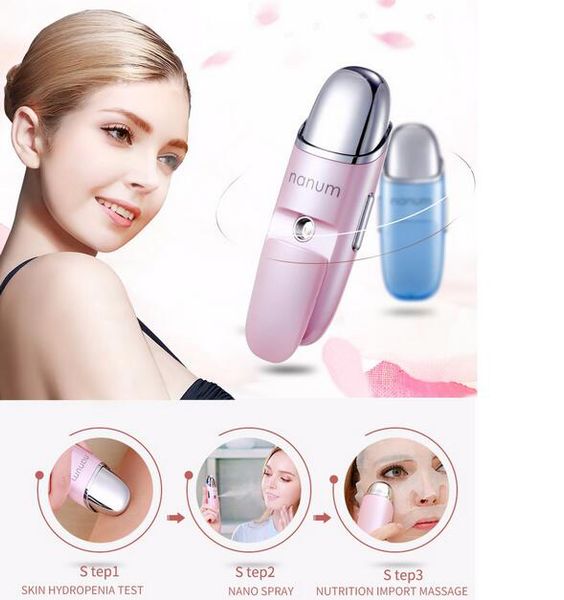 2017 New Arrival Nanum Vibration Facial Steamer Portable Water Mist Sprayer Skin moisture test Vibration Massage
2017 New Arrival Nanum Vibration Facial Steamer Portable Water Mist Sprayer Skin moisture test Vibration Massage