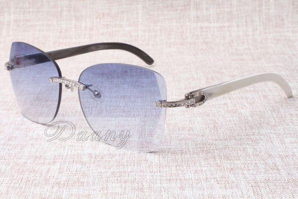manufacturers selling frameless diamond sunglasses t8100905 fashion sunglasses mixed horns glasses size: 58-18-140 mm, White;black
manufacturers selling frameless diamond sunglasses t8100905 fashion sunglasses mixed horns glasses size: 58-18-140 mm, White;black