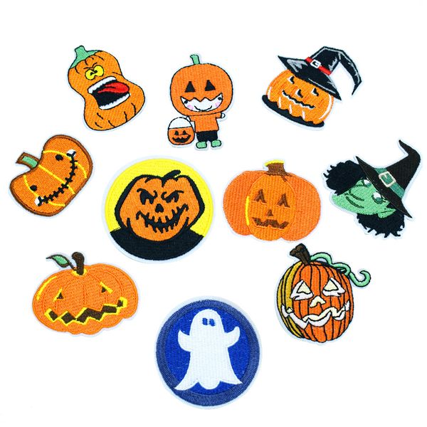 10pcs halloween embroidery patches for clothing iron fashion patch for clothes applique sewing accessories stickers on clothes iron on patch, Black
10pcs halloween embroidery patches for clothing iron fashion patch for clothes applique sewing accessories stickers on clothes iron on patch, Black