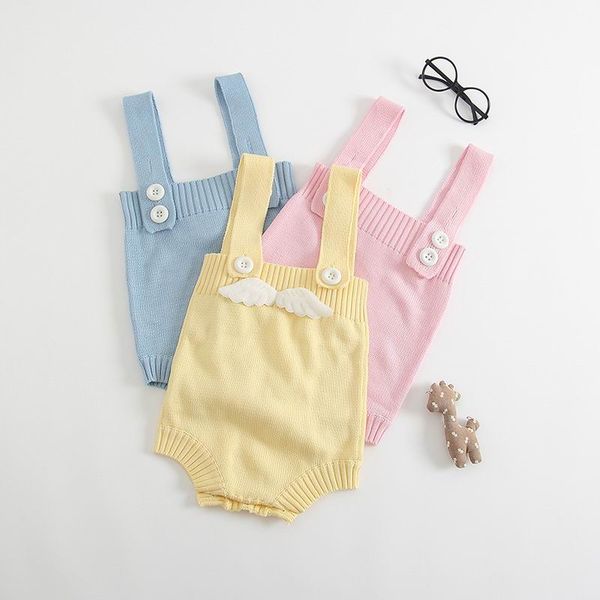 wholesale baby bodysuits infant clothing cute angel wings girls jumpsuits soft knitted cotton newborn clothes eg007, Blue
wholesale baby bodysuits infant clothing cute angel wings girls jumpsuits soft knitted cotton newborn clothes eg007, Blue