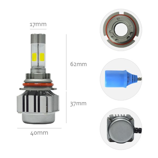 1 set 60w 6000lm cr v8 cob led headlight h1 h3 h4 h7 h11 9005 9006 9004 h13 880 car led headlight bulb
1 set 60w 6000lm cr v8 cob led headlight h1 h3 h4 h7 h11 9005 9006 9004 h13 880 car led headlight bulb