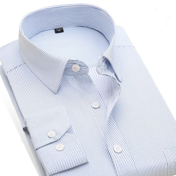 wholesale- striped shirt men's slim fit dress shirts long sleeve men's office/work wear clothes men's formal business shirts, White;black
wholesale- striped shirt men's slim fit dress shirts long sleeve men's office/work wear clothes men's formal business shirts, White;black
