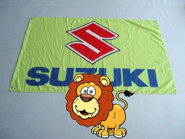 флаг гоночного автомобиля suzuki, тавро 90*150CM 100 короля флага%
флаг гоночного автомобиля suzuki, тавро 90*150CM 100 короля флага%