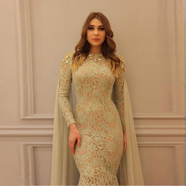 mint green prom dresses mermaid lace high neck crystal long evening dresses custom made sweep train vestidos de baile, Black
mint green prom dresses mermaid lace high neck crystal long evening dresses custom made sweep train vestidos de baile, Black