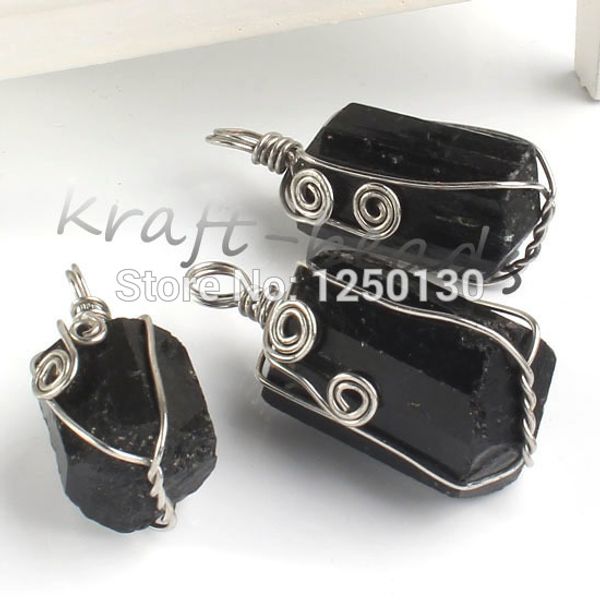 wholesale- xsm silver plated irregular shape wire winding natural black tourmaline pendant fashion jewelry, Bronze;silver
wholesale- xsm silver plated irregular shape wire winding natural black tourmaline pendant fashion jewelry, Bronze;silver
