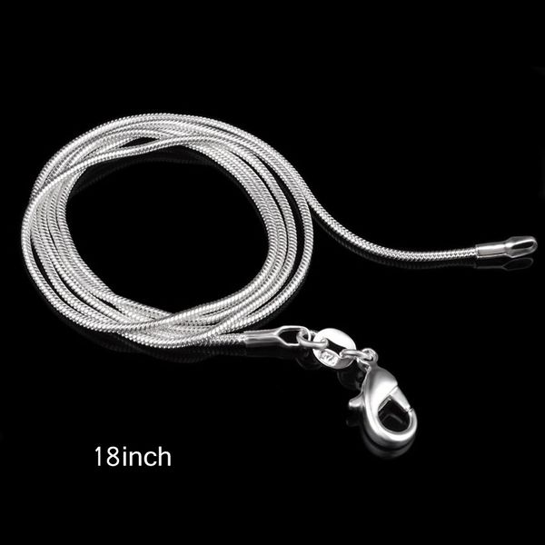 epack 50pcs silver plated smooth snake chains necklace lobster clasps chain 16 18 20 22 24inch
epack 50pcs silver plated smooth snake chains necklace lobster clasps chain 16 18 20 22 24inch