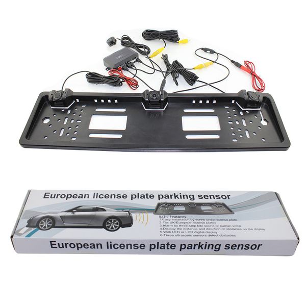 european license plate car parking sensor pz600l four sensors human voice bibi sound alarm 64 colors to choose
european license plate car parking sensor pz600l four sensors human voice bibi sound alarm 64 colors to choose