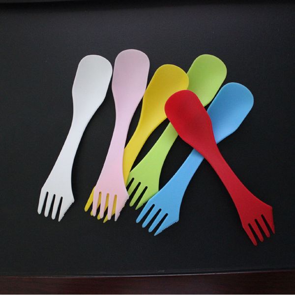 6pcs/lot heat resistant plastic outdoor travel picnic spoon fork knife camping hiking utensils spork combo gadget cutlery travel
6pcs/lot heat resistant plastic outdoor travel picnic spoon fork knife camping hiking utensils spork combo gadget cutlery travel