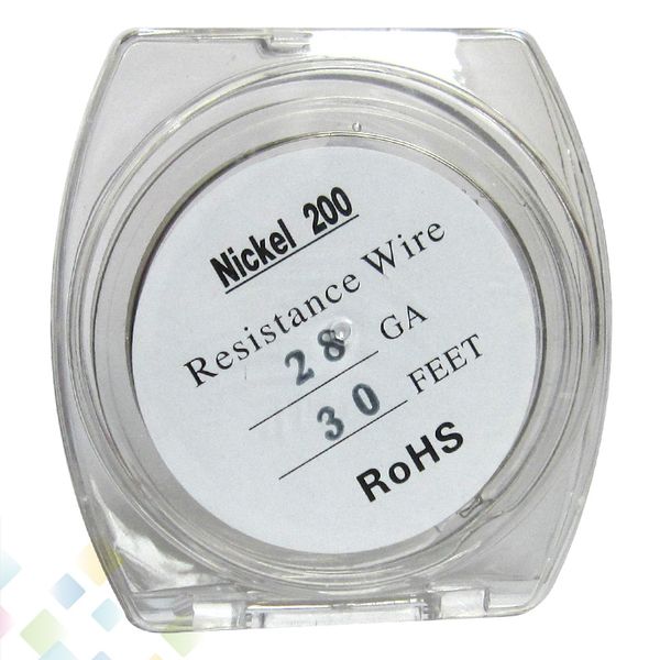 Newest Nickel 200 Wire Ni200 fit DIY Rebuildable Atomizer 30 Feet Spool 20 22 24 26 28 30 32 AWG Vaporizer DHL Free
Newest Nickel 200 Wire Ni200 fit DIY Rebuildable Atomizer 30 Feet Spool 20 22 24 26 28 30 32 AWG Vaporizer DHL Free