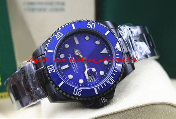 Luxury Watch NEW MENS STAINLESS STEEL PVD Coating CERAMIC BLUE Dial #116610 40MM Automatic Mechanical Men Watches Top Quality
Luxury Watch NEW MENS STAINLESS STEEL PVD Coating CERAMIC BLUE Dial #116610 40MM Automatic Mechanical Men Watches Top Quality
