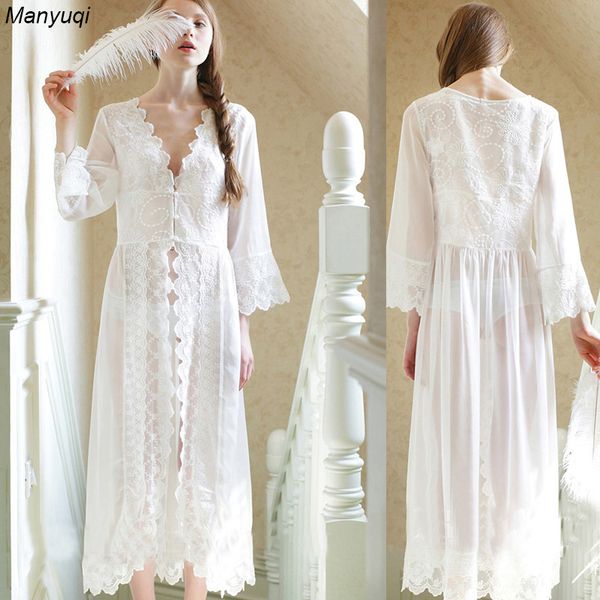 wholesale- womens lace victoria sylte long home robes peignoir bridesmaid robes transparent pregnant women nightgown, Black;red
wholesale- womens lace victoria sylte long home robes peignoir bridesmaid robes transparent pregnant women nightgown, Black;red