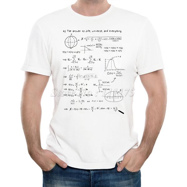 wholesale- 2017 men's new fashion the math answer of life printed t-shirt summer cool design soft short sleeve tee, White;black
wholesale- 2017 men's new fashion the math answer of life printed t-shirt summer cool design soft short sleeve tee, White;black