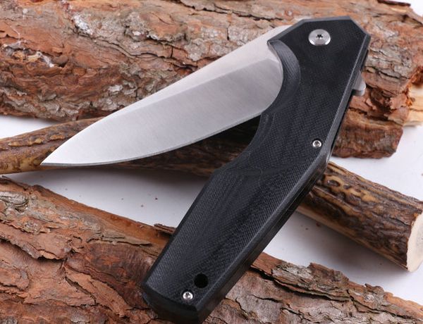 Hiking Knife Flipper EDC Pocket 5CR15MOV 58HRC Blade Folding Black G10 Handle Tactical Tools Camping Outdoor Gear F931L
Hiking Knife Flipper EDC Pocket 5CR15MOV 58HRC Blade Folding Black G10 Handle Tactical Tools Camping Outdoor Gear F931L