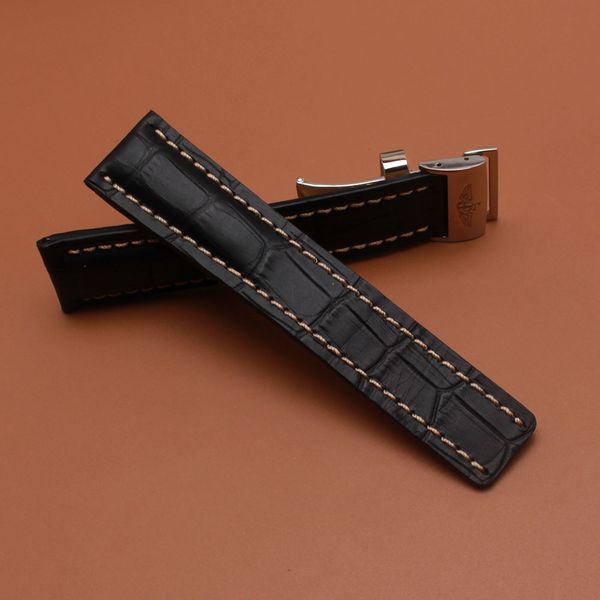 cowhide deployment watchband folding with silver buckle men leather sport fit wrist luxury watches accessories black watchband strap be acus, Slivery;brown
cowhide deployment watchband folding with silver buckle men leather sport fit wrist luxury watches accessories black watchband strap be acus, Slivery;brown