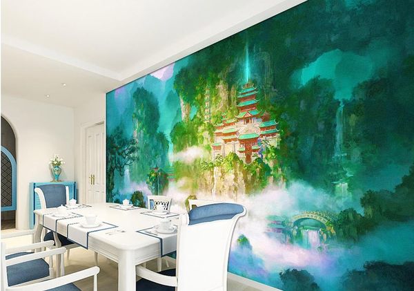 pagoda auspicious sky city chinese style modern living room ...custom p wallpape
pagoda auspicious sky city chinese style modern living room ...custom p wallpape