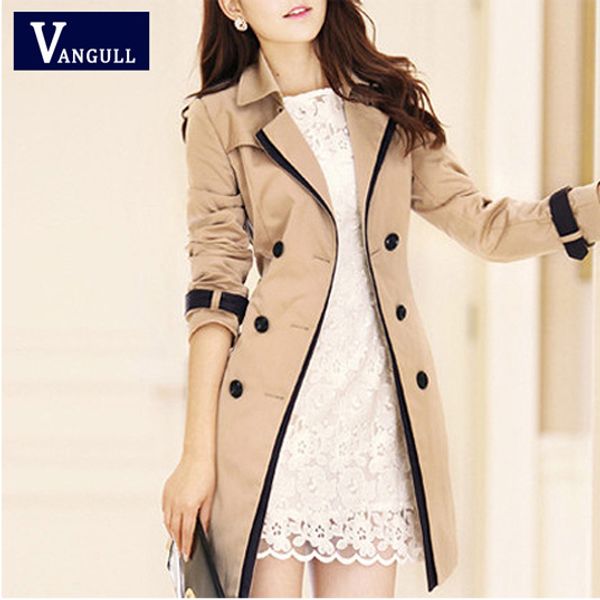 wholesale- 2017 new spring autumn overcoats women's trench coats long sleeve fashion turn-down collar overwear clothing s-xxxl, Tan;black
wholesale- 2017 new spring autumn overcoats women's trench coats long sleeve fashion turn-down collar overwear clothing s-xxxl, Tan;black