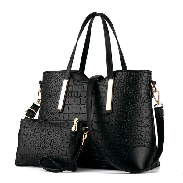 wholesale- 2016 women handbag leather hand bag crocodile crossbody bag shoulder messenger bags clutch tote+purse 2 sets sac f40-777
wholesale- 2016 women handbag leather hand bag crocodile crossbody bag shoulder messenger bags clutch tote+purse 2 sets sac f40-777