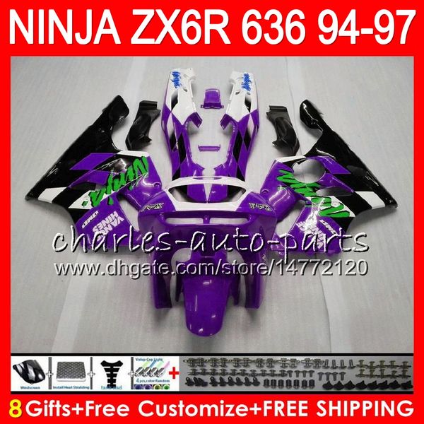 8gift 23color for kawa aki ninja zx6r 94 95 96 97 600cc zx 6r 33no67 purple black zx636 zx 636 zx 6r zx600 1994 1995 1996 1997 fairing kit
8gift 23color for kawa aki ninja zx6r 94 95 96 97 600cc zx 6r 33no67 purple black zx636 zx 636 zx 6r zx600 1994 1995 1996 1997 fairing kit
