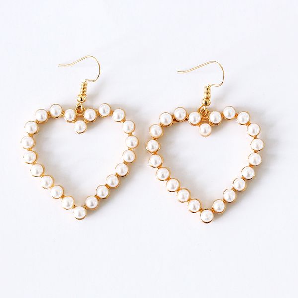 new fashion vintage lovely hearts pearl charm earrings sweet trendy ol style hollow heart drop earrings for women jewelry, Golden
new fashion vintage lovely hearts pearl charm earrings sweet trendy ol style hollow heart drop earrings for women jewelry, Golden