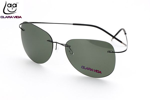 wholesale- 2016 brand titanium frame rimless polarized sunglasses super light men nv driving mirror sunglasses designer sport's sun gla, White;black
wholesale- 2016 brand titanium frame rimless polarized sunglasses super light men nv driving mirror sunglasses designer sport's sun gla, White;black