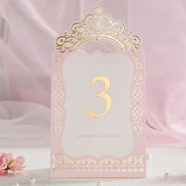 place cards for wedding laser cut princess wedding table number place cards pink crown customer name card wedding supplier, Black
place cards for wedding laser cut princess wedding table number place cards pink crown customer name card wedding supplier, Black