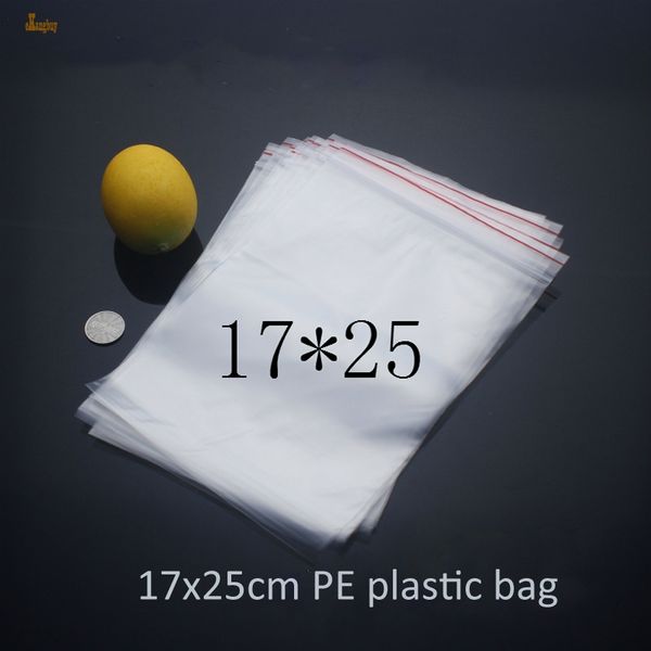 rushed direct selling 100pcs size 17x25cm packaging zipper lock recycle plastic bags pe transparent ziplock clear bags
rushed direct selling 100pcs size 17x25cm packaging zipper lock recycle plastic bags pe transparent ziplock clear bags