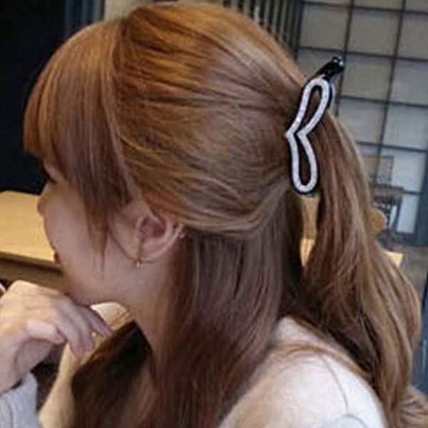 women girls hairpin love heart barrette crystal hair clip accessories xmas gift #r490, Black;brown
women girls hairpin love heart barrette crystal hair clip accessories xmas gift #r490, Black;brown