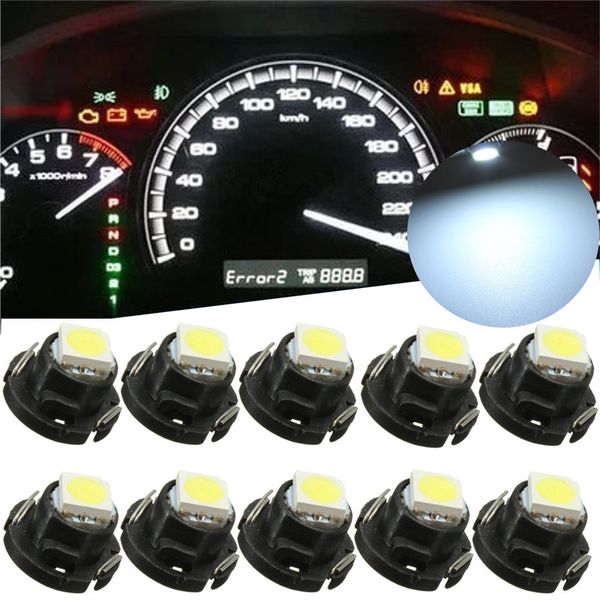 10pcs white 5050 t5 wedge 1 led cluster instrument dash gauges lights auto dashboard instrument light 12mm
10pcs white 5050 t5 wedge 1 led cluster instrument dash gauges lights auto dashboard instrument light 12mm