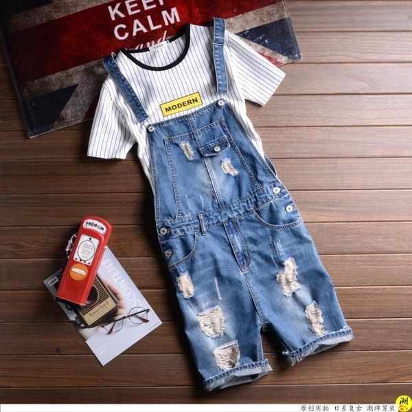 wholesale- summer shorts bib jeans for men vintage slim rip denim overalls jeans shorts man casual jumpsuits jeans male suspenders 031501, White;black
wholesale- summer shorts bib jeans for men vintage slim rip denim overalls jeans shorts man casual jumpsuits jeans male suspenders 031501, White;black