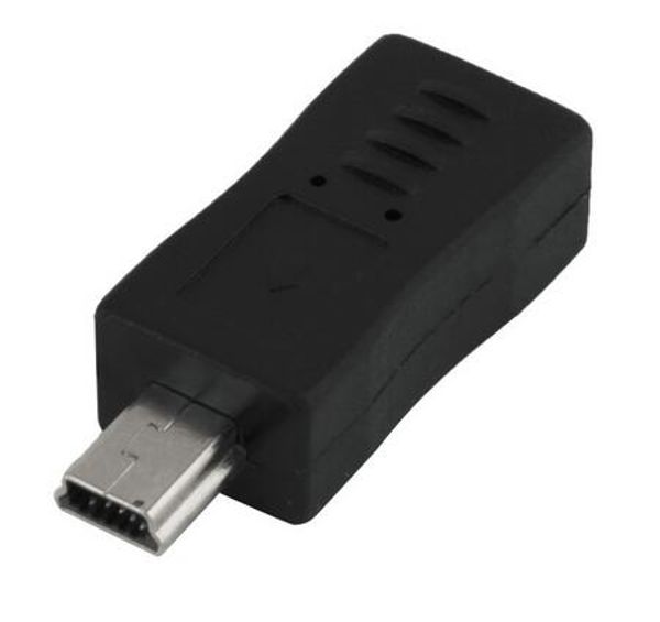 new portable and stylish black color micro usb female to mini usb male adapter converter convenient to use
new portable and stylish black color micro usb female to mini usb male adapter converter convenient to use