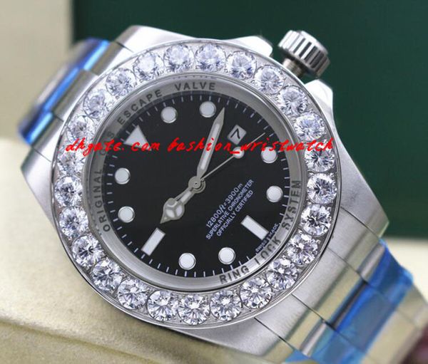 Fashion Luxury Stainless Steel 44mm 116660 Box MINTY Bigger Diamond Ceramic Bezel Automatic Mechanical Men Watches Top Quality
Fashion Luxury Stainless Steel 44mm 116660 Box MINTY Bigger Diamond Ceramic Bezel Automatic Mechanical Men Watches Top Quality