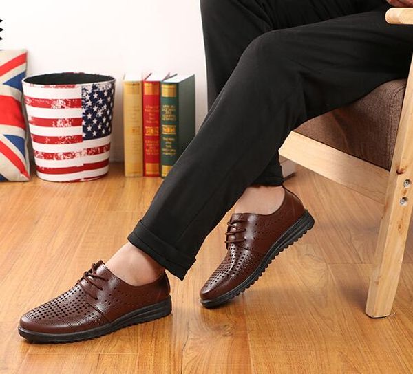 New style groom dress shoes mens cool leather Breathability hole hole shoes weaving cool men's leather shoe Men's hollow out shoes AX1
New style groom dress shoes mens cool leather Breathability hole hole shoes weaving cool men's leather shoe Men's hollow out shoes AX1