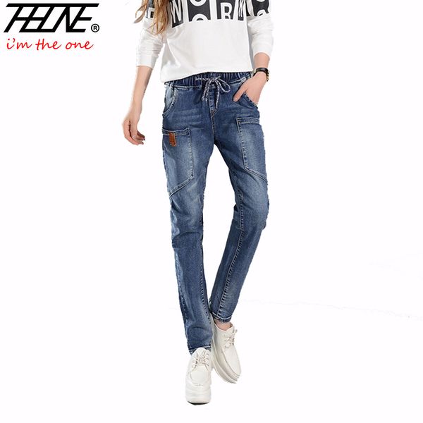 wholesale- thhone winter brand jeans women harem pants fashion trousers long vintage pocket plus size boyfriend jeans female denim pants, Blue
wholesale- thhone winter brand jeans women harem pants fashion trousers long vintage pocket plus size boyfriend jeans female denim pants, Blue