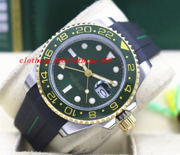 fashion luxury wristwatch 40mm 18k gold rubber bracelet ii ceramic green dial # 116718 mechanical automatic men watches new, Slivery;brown
fashion luxury wristwatch 40mm 18k gold rubber bracelet ii ceramic green dial # 116718 mechanical automatic men watches new, Slivery;brown