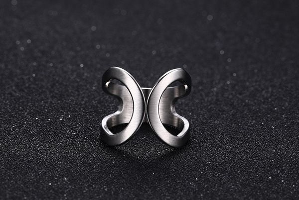 gold color stainless steel women hollow out butterfly ring 2019 europe fashion brand party jewellery anillons mujer, Silver
gold color stainless steel women hollow out butterfly ring 2019 europe fashion brand party jewellery anillons mujer, Silver