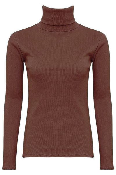 new womens ladies ribbed cotton blouses roll high neck polo turtle jumper full sleeve shirts, White
new womens ladies ribbed cotton blouses roll high neck polo turtle jumper full sleeve shirts, White