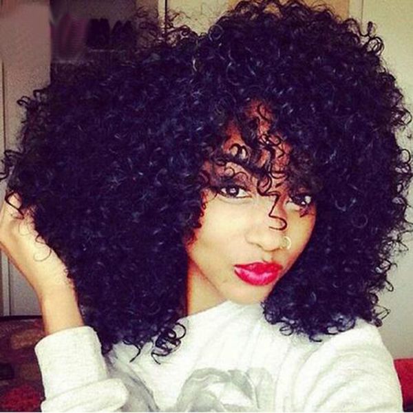 Charming Afro Kinky Curly Full Wig Simulation Brazilian Human Hair Kinky Curly Full Wigs Free Shipping In Stock
Charming Afro Kinky Curly Full Wig Simulation Brazilian Human Hair Kinky Curly Full Wigs Free Shipping In Stock