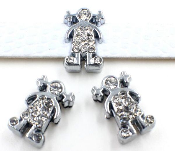 100pcs/lot 10mm rhinestones girl slide charm diy jewelry findings fit for 10mm wristband bracelet as gift, Bronze;silver
100pcs/lot 10mm rhinestones girl slide charm diy jewelry findings fit for 10mm wristband bracelet as gift, Bronze;silver