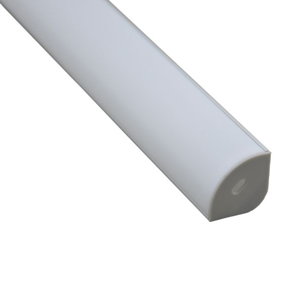 10 x 1m sets/lot al6063 60 degree led corner extrusion and curved cover led aluminum profile for kitchen or cabinet lamps
10 x 1m sets/lot al6063 60 degree led corner extrusion and curved cover led aluminum profile for kitchen or cabinet lamps